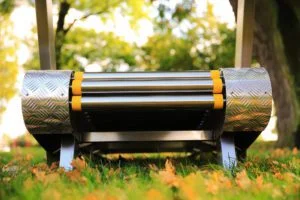 outdoor treadmill - a look at the iGreenMill City yellow wheels